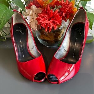 Giuseppe Zanotti Peep-toe Unique Wedge shoe